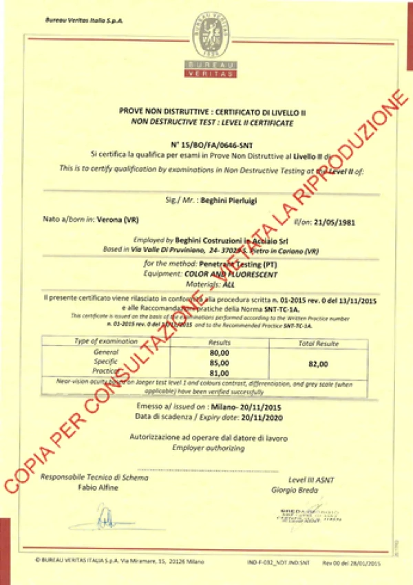 PND BEGHINI SNT-TC-1A -PT