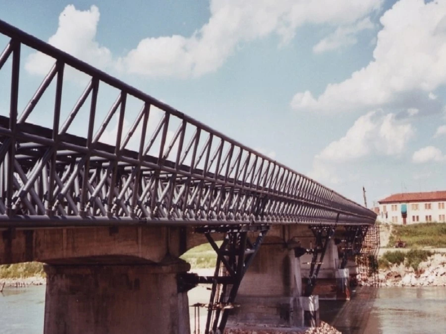 Passerella su Adige a Legnago