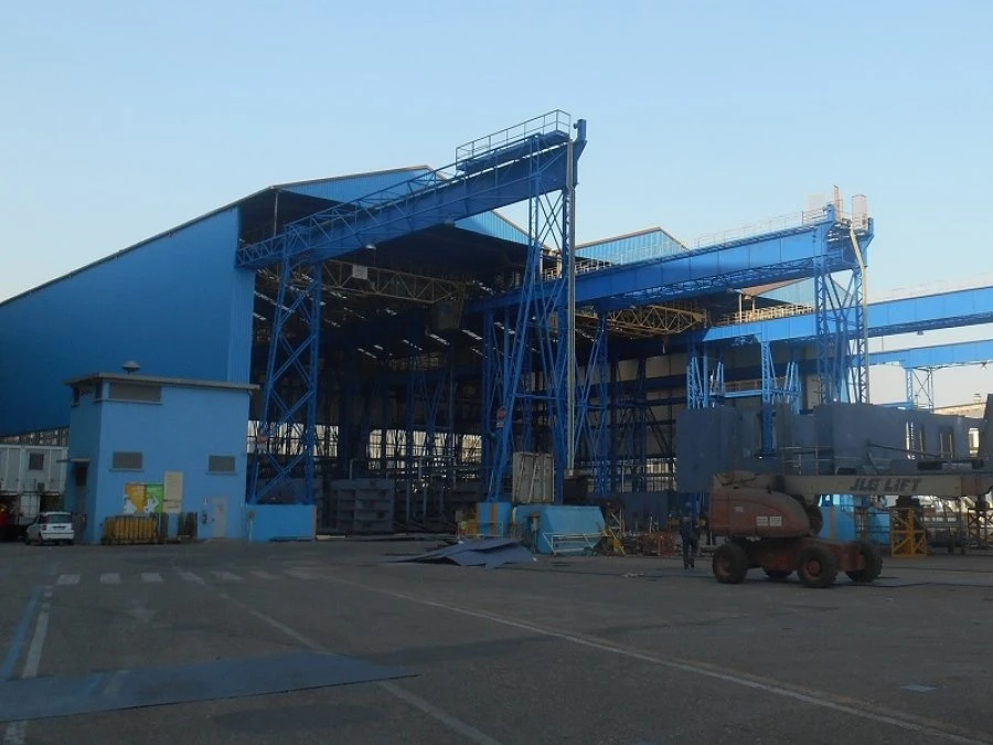 Ristrutturazione Officina Salderie Fincantieri